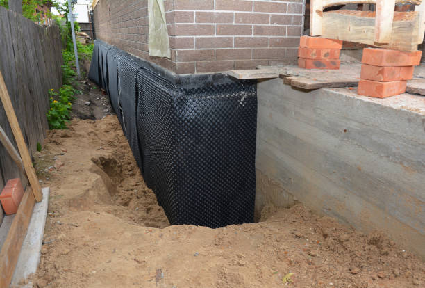 Expert waterproofing evaluation at a Hamburg, MI property